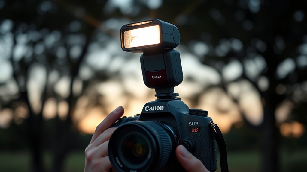 canon flash compatibility and features