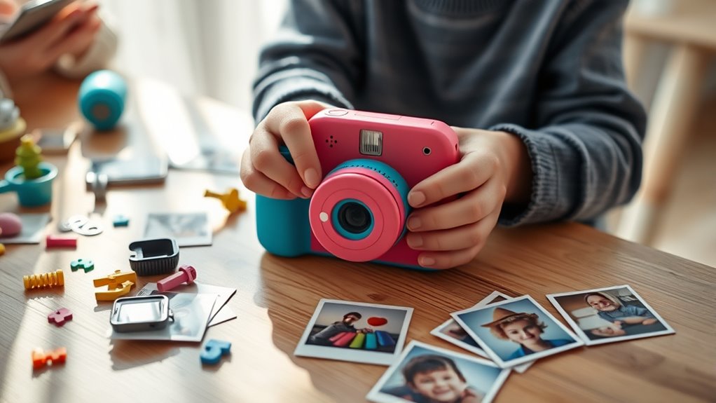 child friendly printing camera features