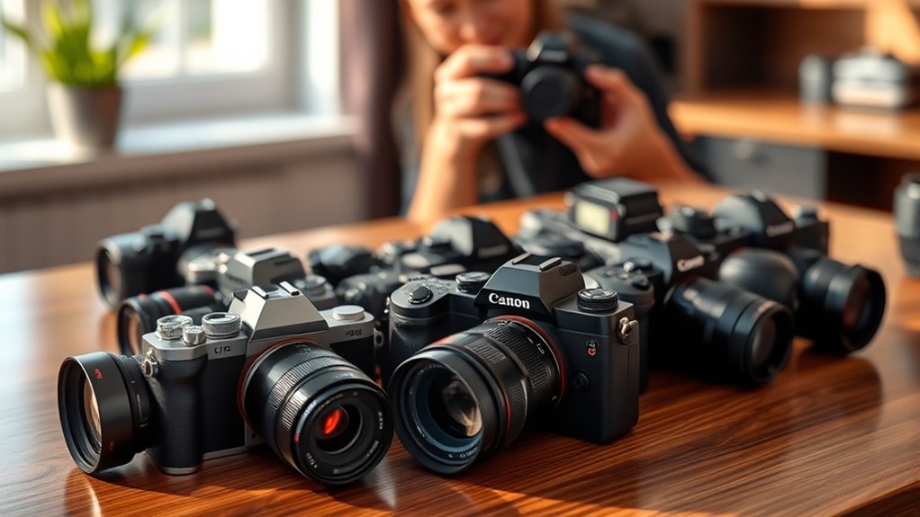 choose cameras with versatile features