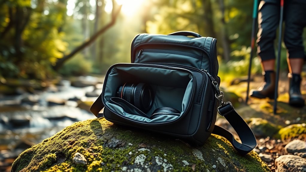 choose comfortable weatherproof hiking camera bag