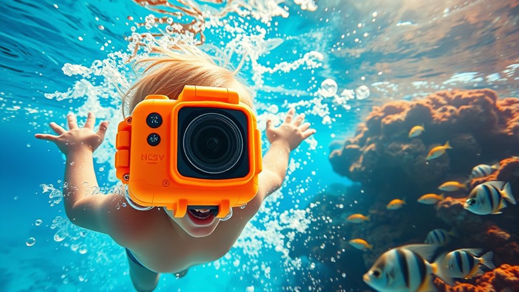 choose durable easy underwater camera