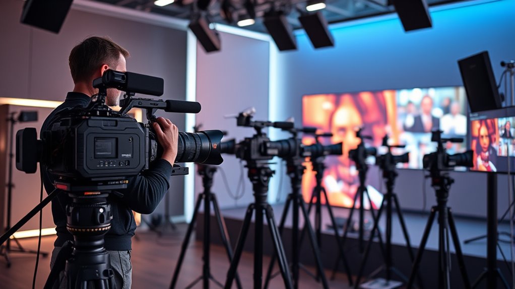 choose high quality broadcasting cameras
