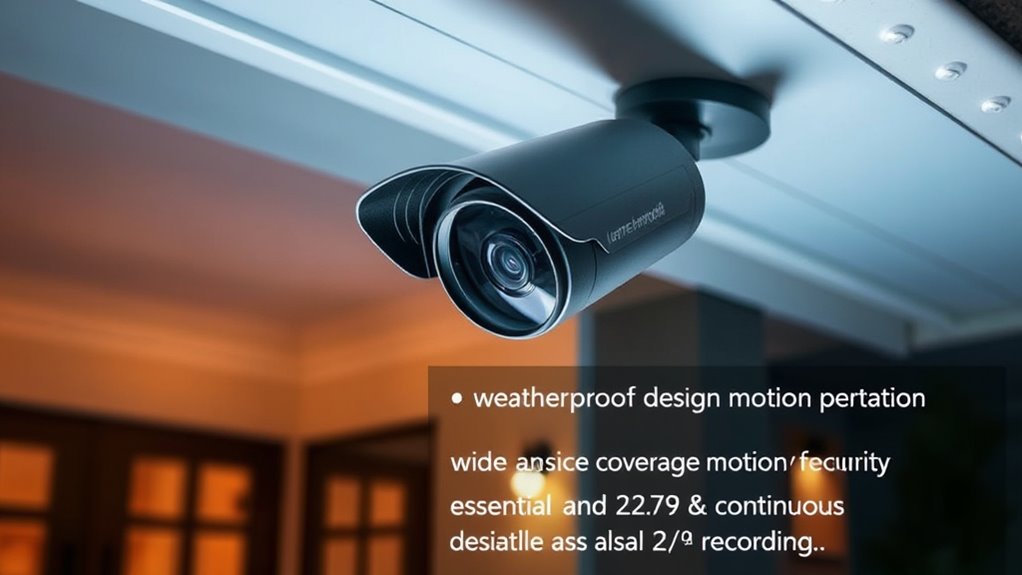 choose high resolution reliable camera