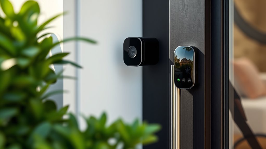 choose high resolution secure door cameras