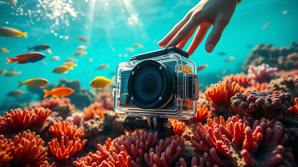 choose portable underwater camera
