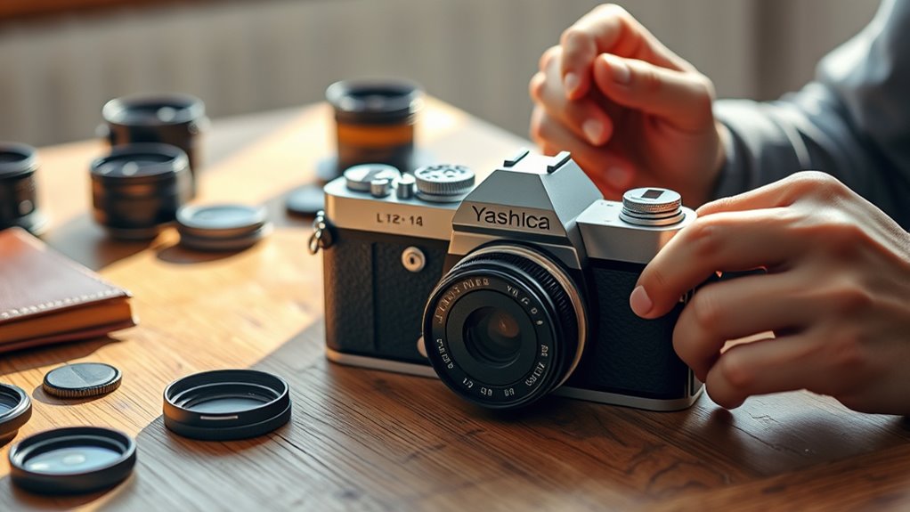 choosing yashica camera features
