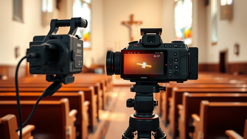 church streaming camera options