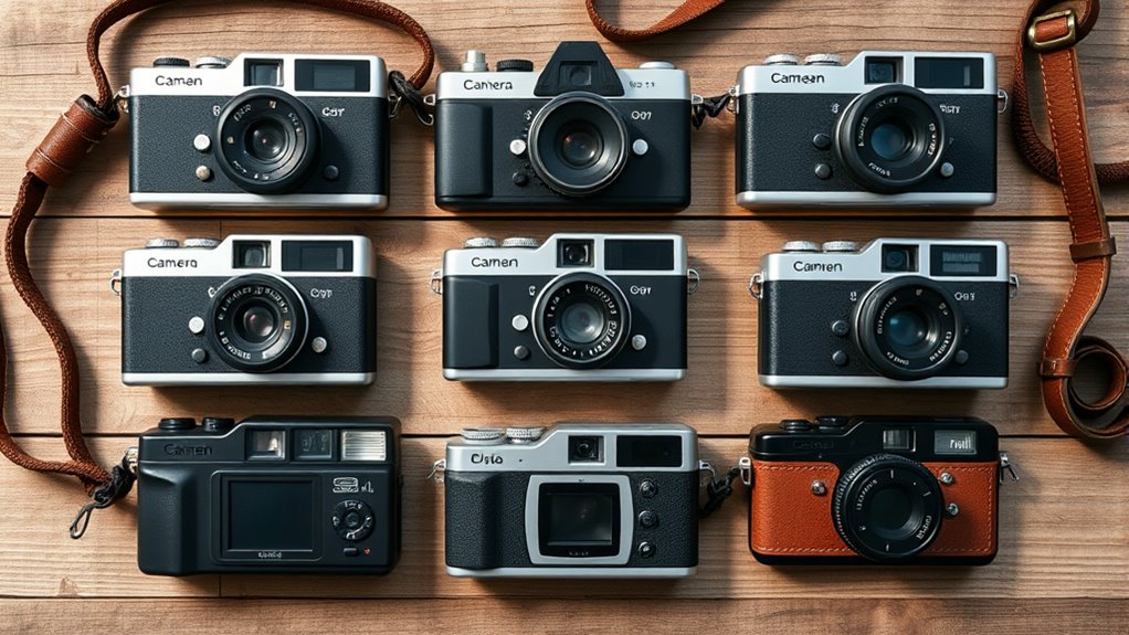 classic vintage digital cameras