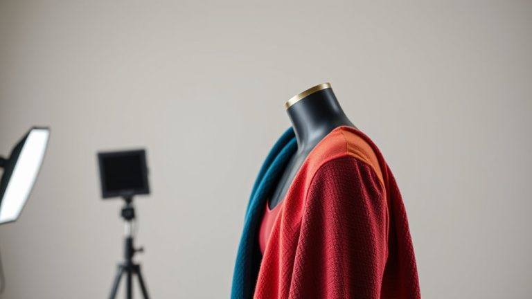 clothing photography camera tips