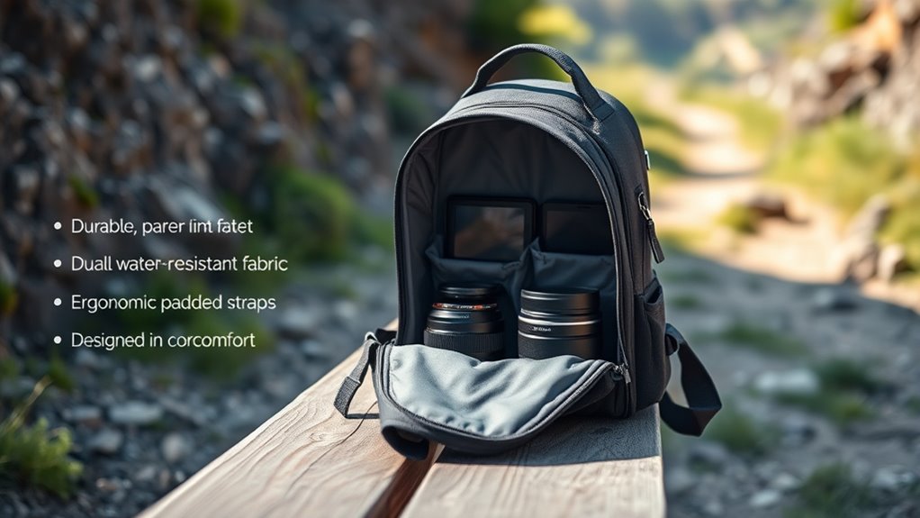 compact protective organized comfortable