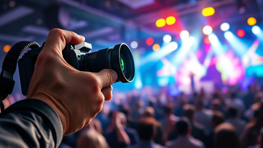 concert camera low light zoom