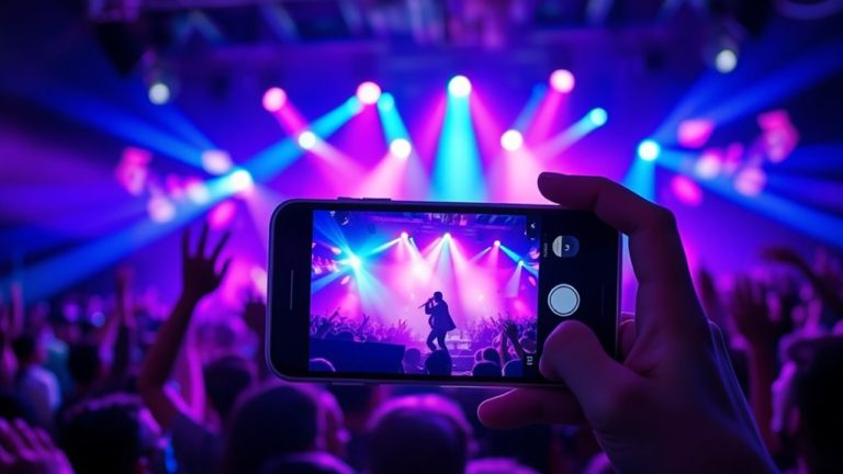 concert photography camera tips