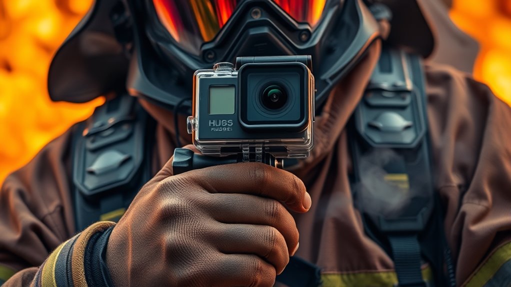 durable high quality firefighting camera