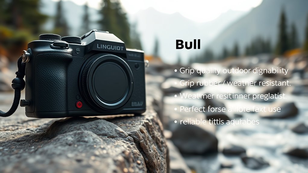 durable user friendly camera features