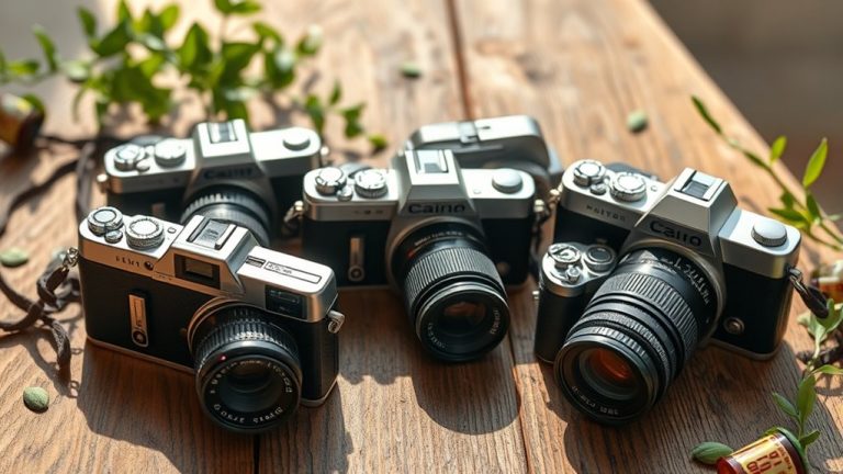 early 2000s digital camera selection