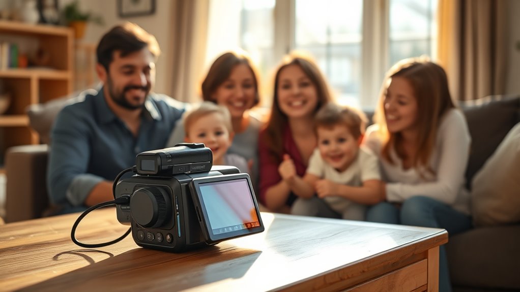 family friendly video camera features
