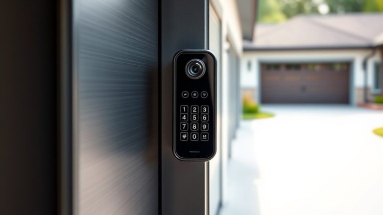 garage keypad security cameras