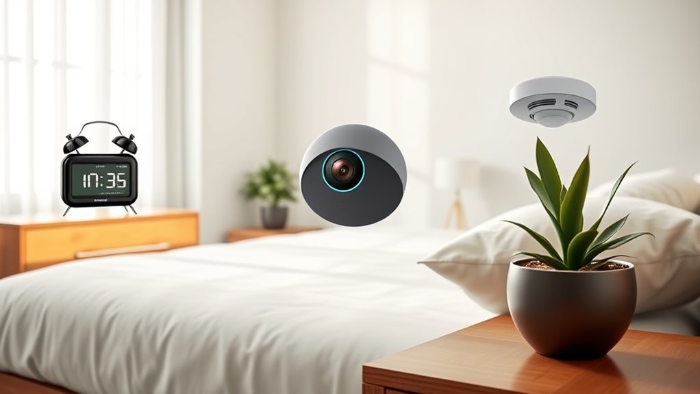 hidden bedroom security cameras