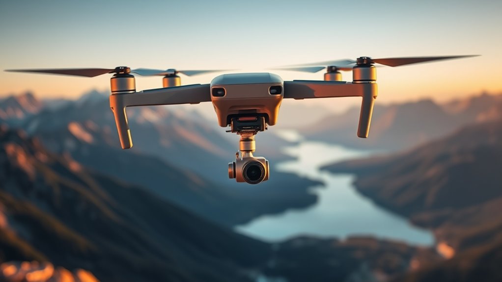 key drone shooting features