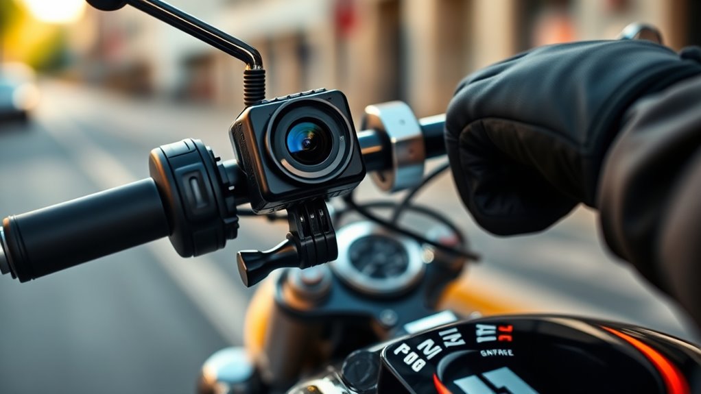 key features for motorcycle cameras