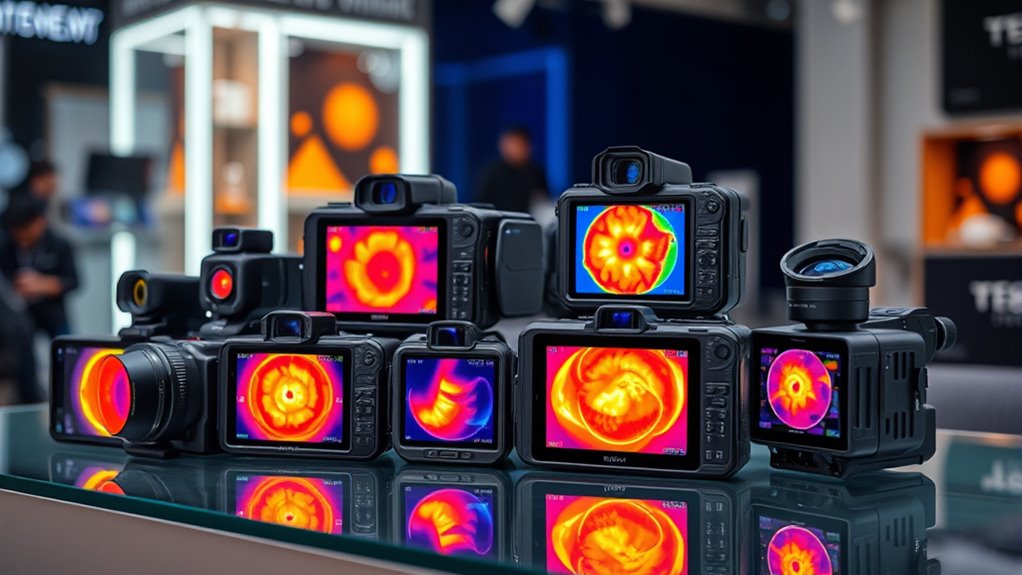 key features for thermal cameras