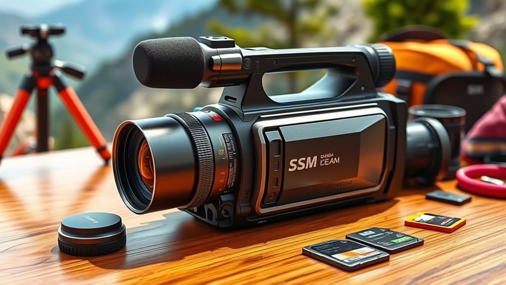 key features for video recording