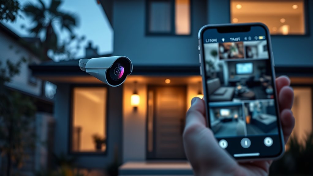 key security camera features
