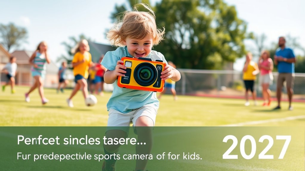 kid friendly sports cameras