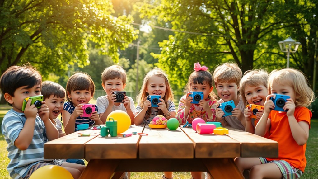 kids instant photo cameras