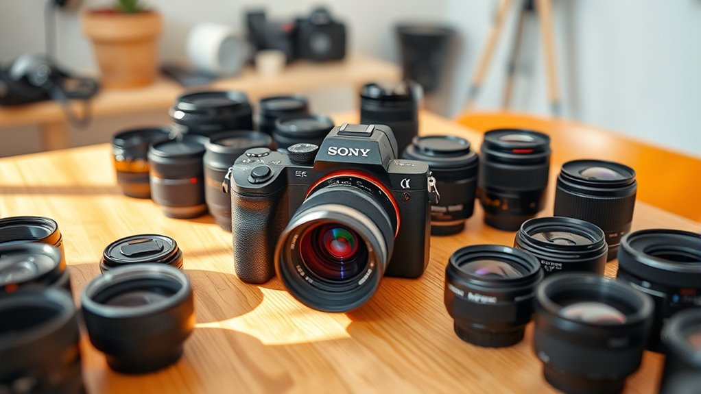 lens compatibility and features