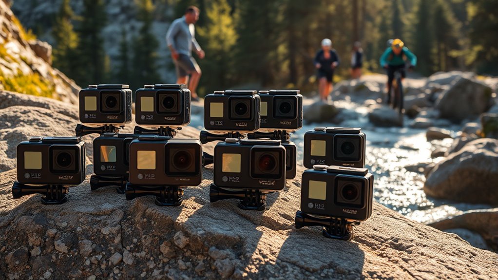 long lasting battery action cameras