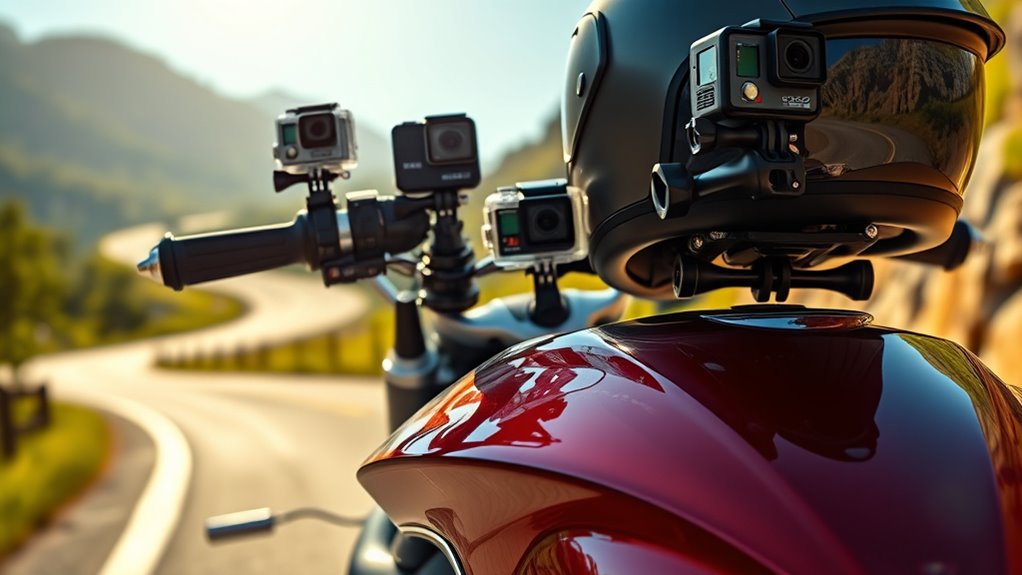 motorcycle camera mounts list