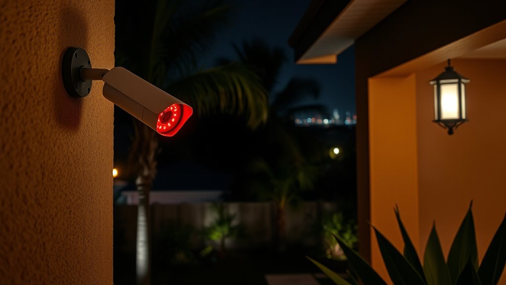 night vision weather detection