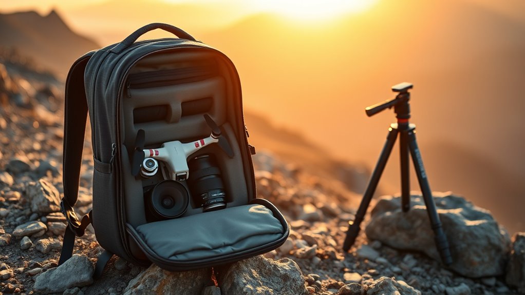 optimal camera backpack features