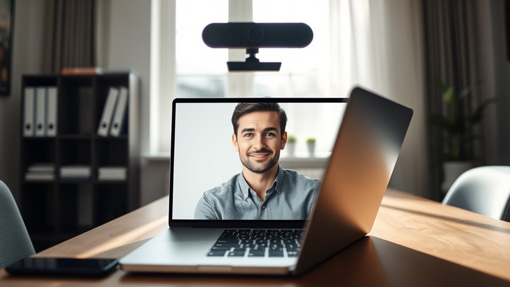 optimal camera positioning and lighting