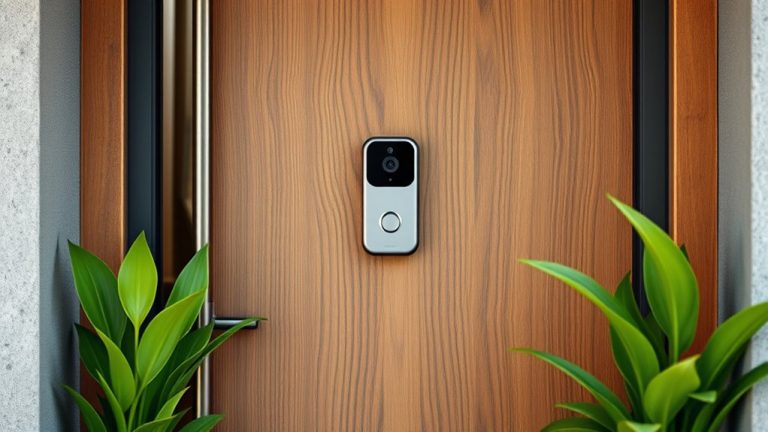optimal doorbell camera height