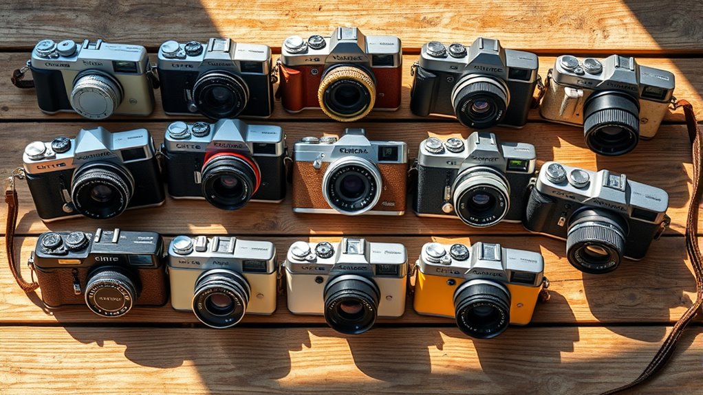 retro style digital cameras