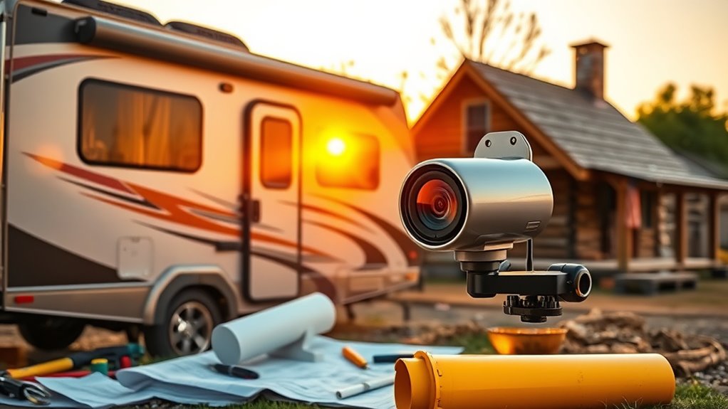 rv camera features and setup
