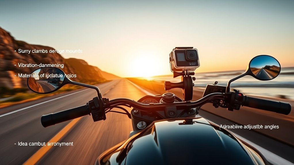 secure adjustable motorcycle mount