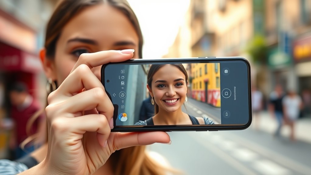 selfie camera compatibility and convenience