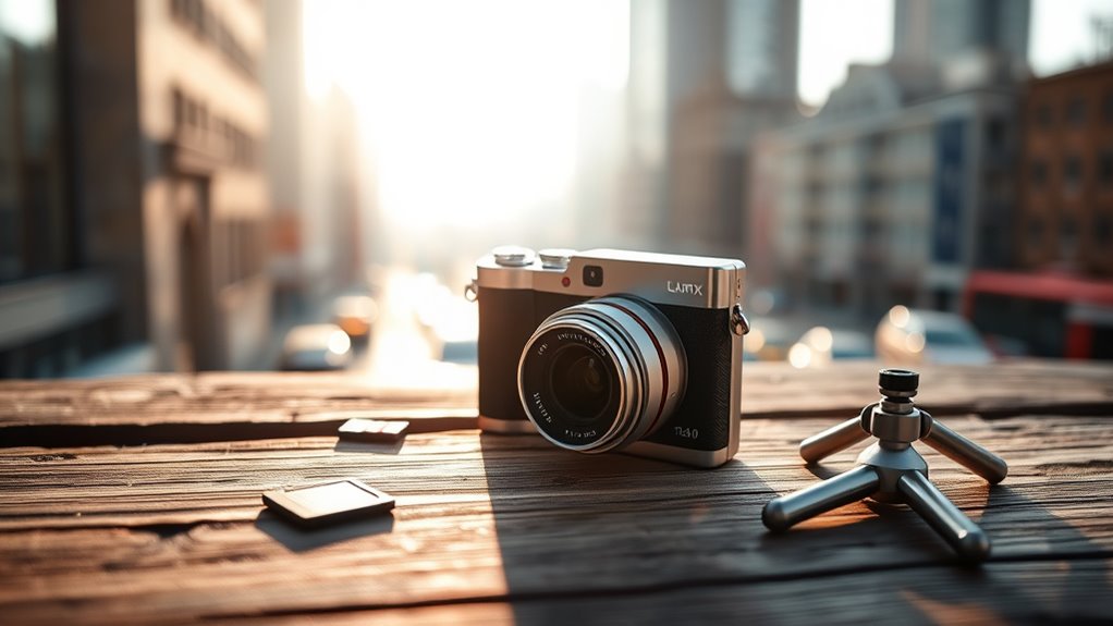 sensor size and stabilization