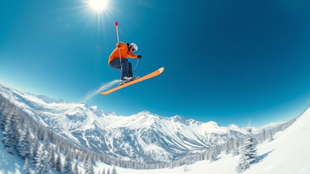 skiing camera durability and performance