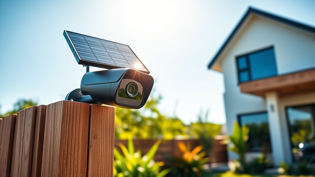 solar powered outdoor security cameras