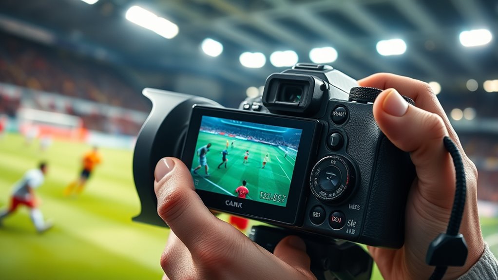 sports camera settings guide