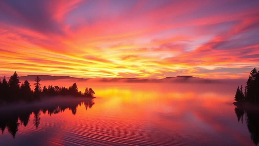 sunrise photography camera settings