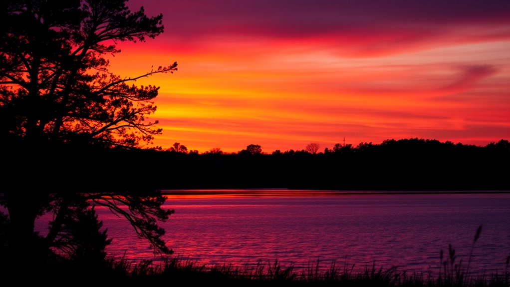 sunset photography camera settings
