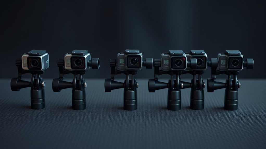 top action camera gimbals