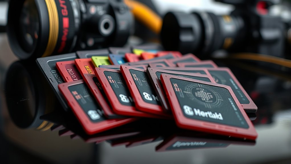 top action camera memory cards