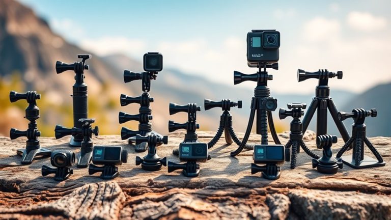 top action camera mounts