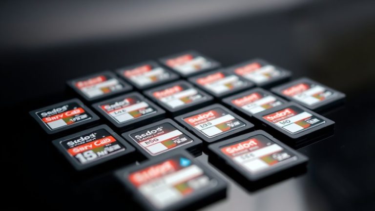 top action camera sd cards